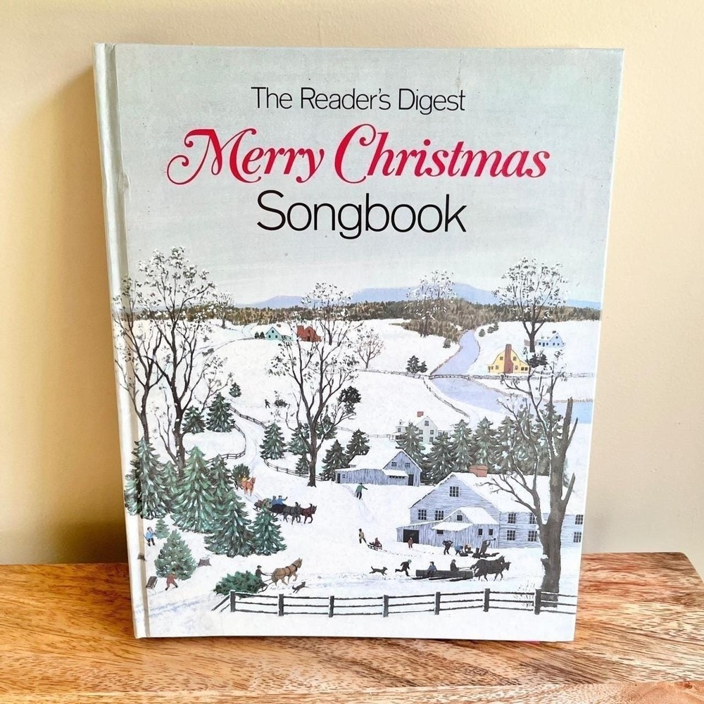 The Reader's Digest Merry Christmas Songbook 1981 First Edition Americana Music